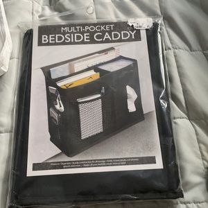 Brand new multi-pocket bedside caddy
